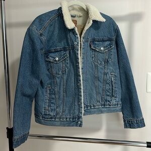 New Levi’s Sherpa Trucker Jacket